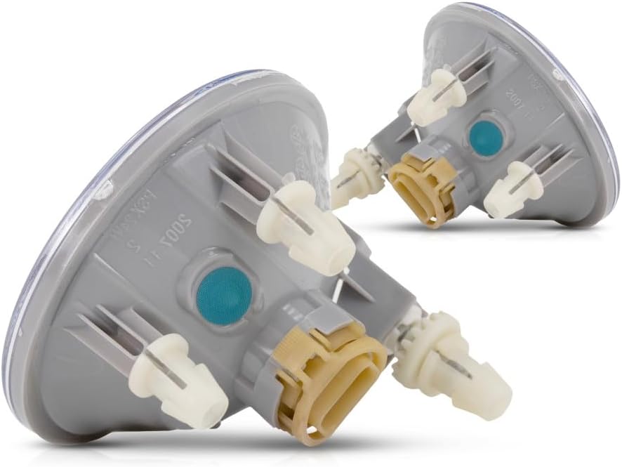 KarParts360 For Chevy Silverado 2500 HD Fog Light Assembly 2015 16 17 2018 Pair Driver and Passenger Side w/Bulbs CAPA Certified For GM2590104