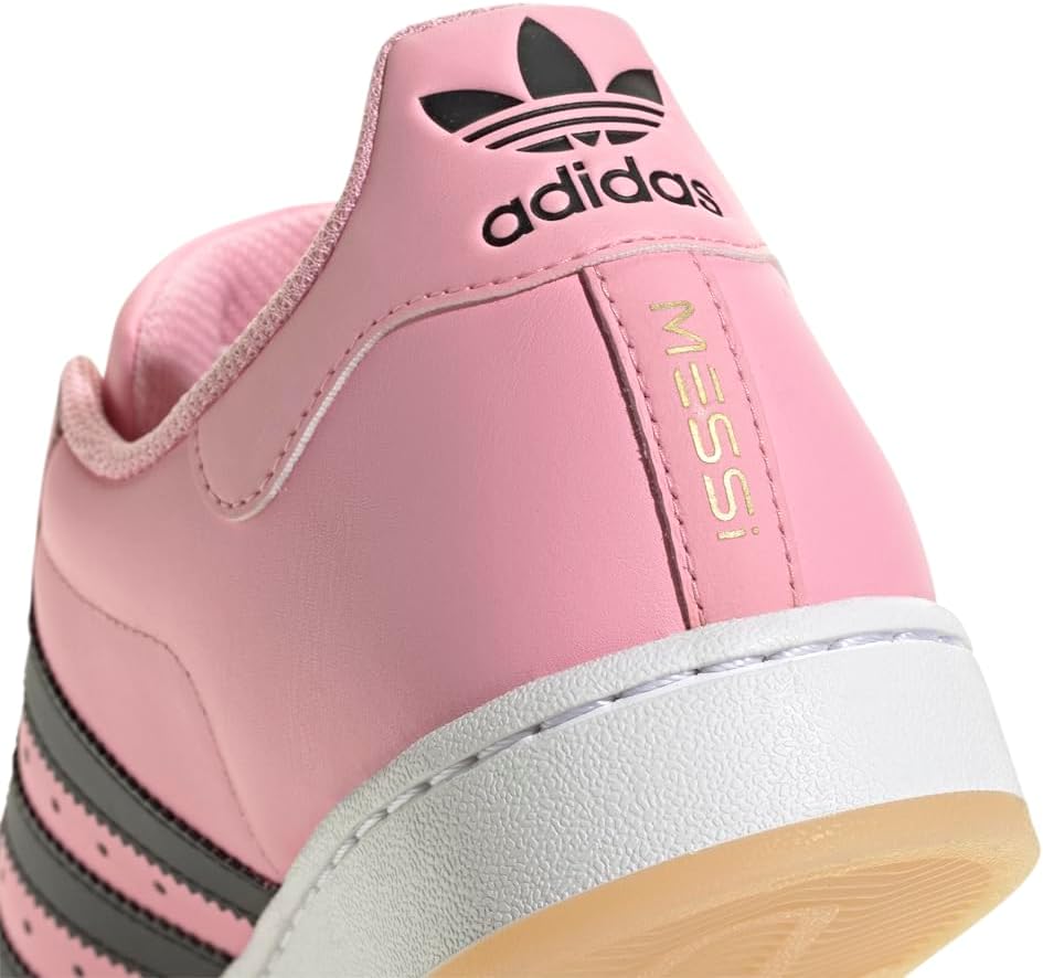 adidas Mens Superstar Messi Lace Up Sneakers Shoes Casual - Pink
