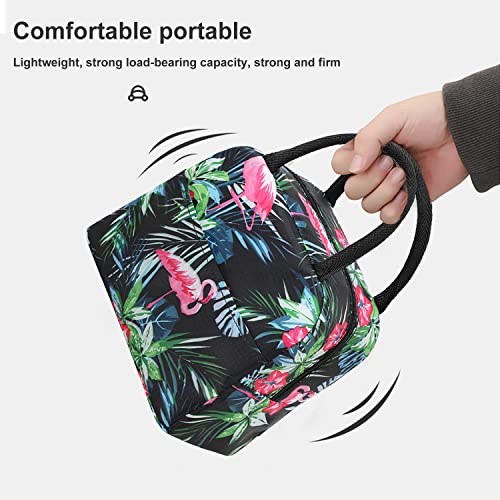 YumSur Lunch Bags for Women Insulated Lunch Cooler Bags with Front Pocket Portable Thermal Leak-Proof Lunch Bag for Men Adults Girls Children Work Outdoor Picnic - Image 4