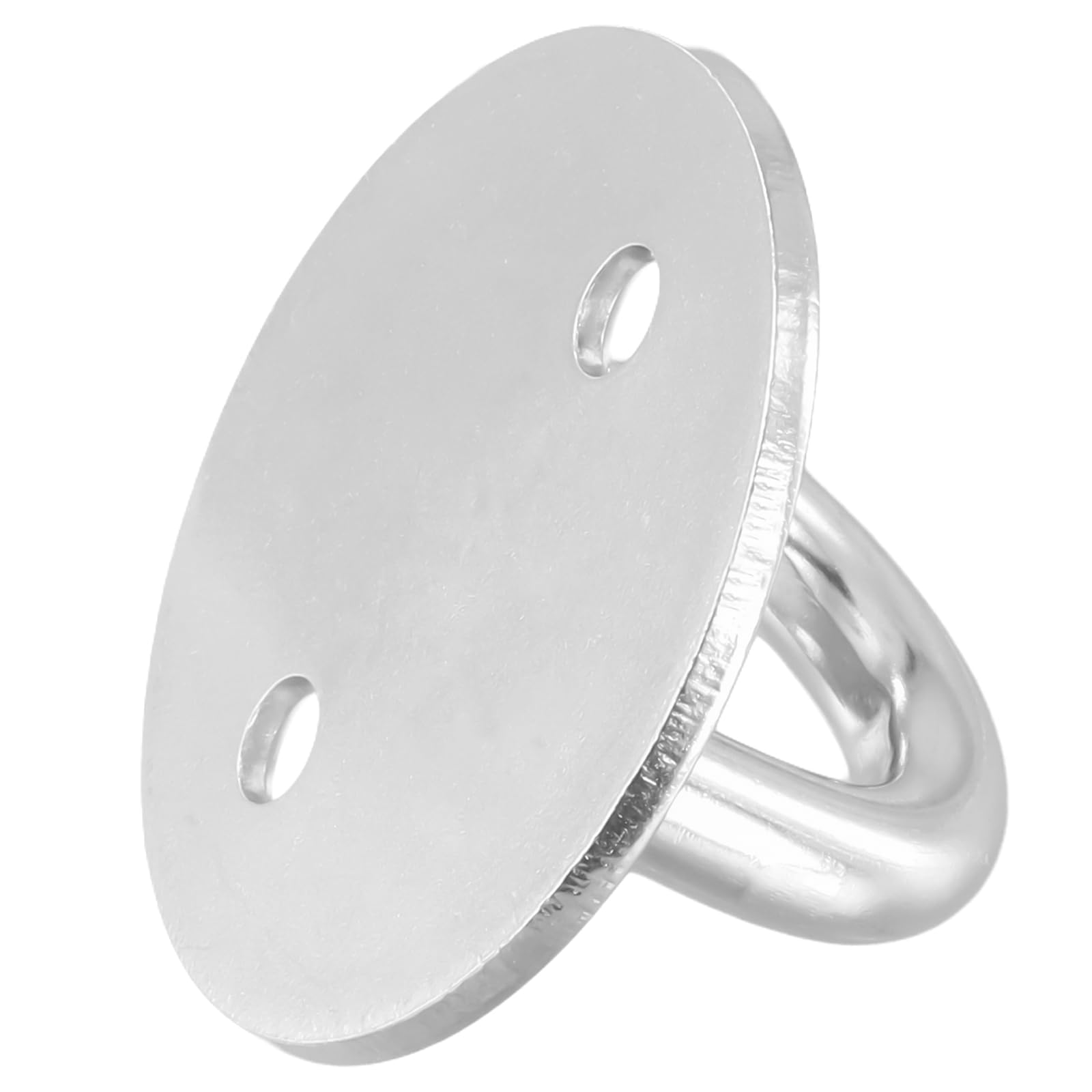 24 Placas de Ojo M5 de Acero Inoxidable 304, Ganchos de Techo para Anclaje en Pared, Soportes de Ojales con Tornillos, Placas de Cubierta para Fijación de Toldos de Techo