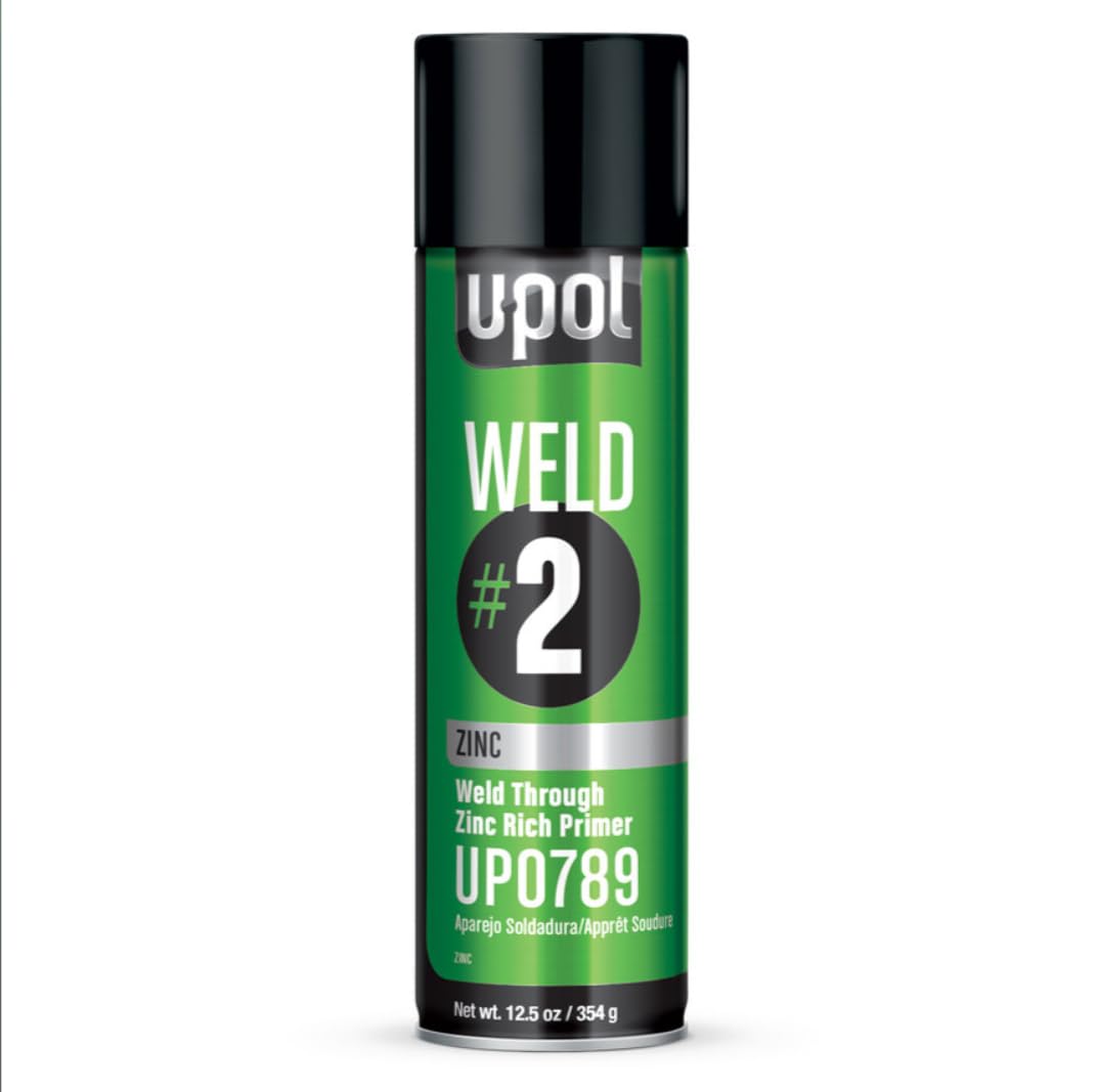 U-POL UPol WELD/AL WELD-2 353 g/12 Oz Zinc Rich Primer - Grey/green