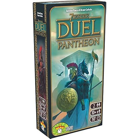 Repos Production | 7 Wonders Duel Pantheon Expansion | Board Game | Ages 10+ | 2 Players | 30 Minutes Playing Time Cover