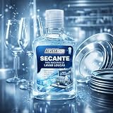 Secante e Abrilhantador para Lava-Louças, Secagem Rápida, Proteção Vidros e Inox, 250ml