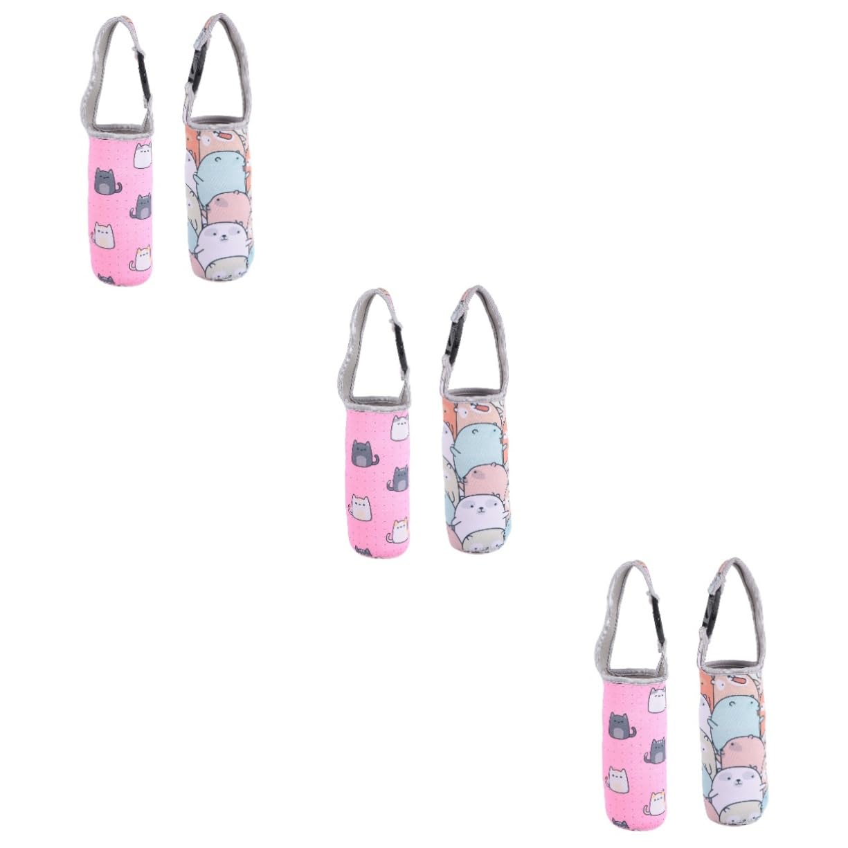 Housse néoprène pour bouteille eau Healvian isotherme et protège-mug enfant