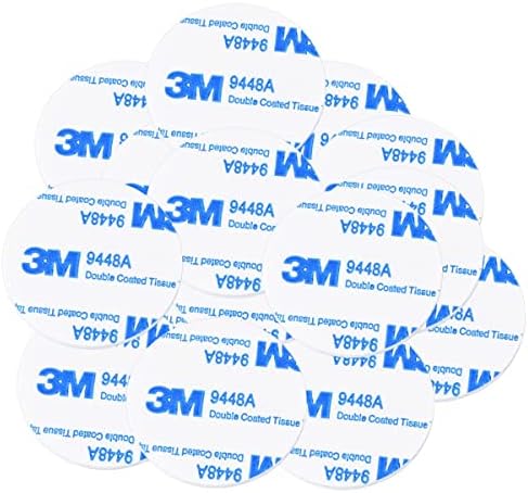 Jagowa 20PCS Double Sided Sticky Pads Round Adhesive Foam Pads Multifunctional Mounting Pads Tape for Walls Plastic Glass