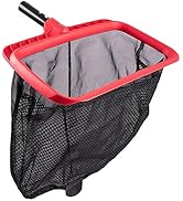 urchindj Pool Skimmer Net, Upgraded Pool Net Skimmer with Double-Layer Netting Bag, Larger Capaci...