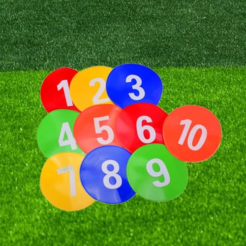 Flat Cones Spots Markers,Non Slip,Field Court Markers for Outdoor Classroom Football Coaching Gym Classes3