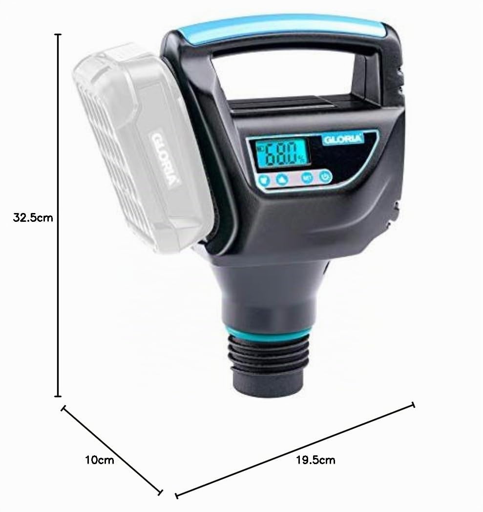 GLORIA Compressore a Batteria per Spruzzatore | Spruzzare senza pompaggio | Senza batteria | Compatibile batteria BOSCH 18V Power for All Alliance | Per GLORIA nebulizzatori 3-8L | 1,5-2,5 bar