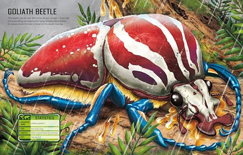 Build Your own Giant Bugs Sticker Book: Build and Customize Massive Creepy-Crawlies in this Interactive Sticker Book (Build Your Own Sticker Book) - Image 2