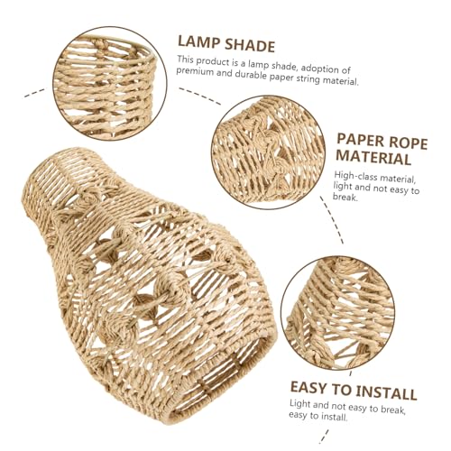 Corde lampe suspendue décorative Holibanna diffuseur de lumière salon - 4
