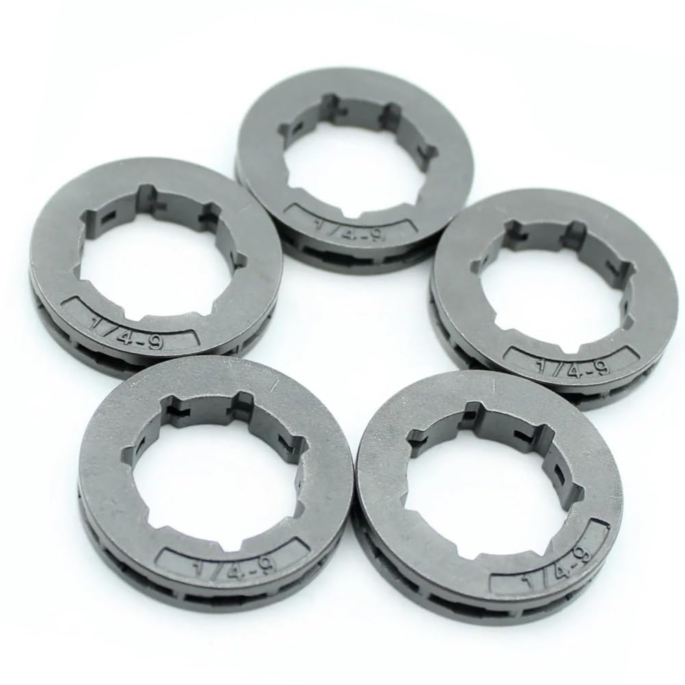 Pignon de jante 1/4" 7 cannelures 9 dents pour tronçonneuse Jonsered 19779