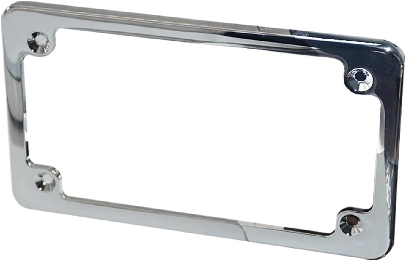Motorcycle License Plate Without LED Number Frame Mount Bracket