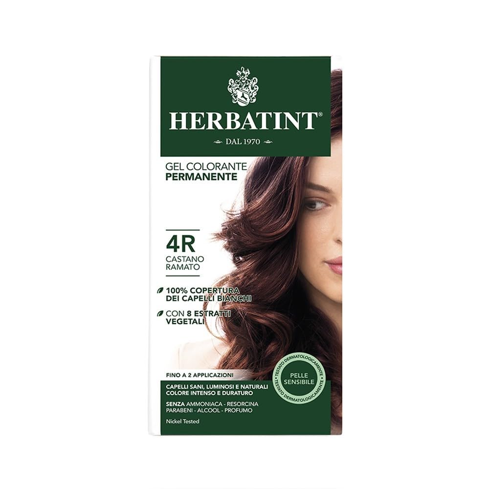 Herbatint Copper Chestnut 4R Ammonia Free Hair Colour 120Ml