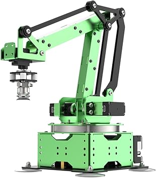 LewanSoul Robotic Arm Kit, MaxArm for Arduino Python Programming ESP32 Open Source Smart Robot Arm with Bus Servo, Suction Nozzle, WiFi Bluetooth Connection, STEM Science Education, Starter Kit