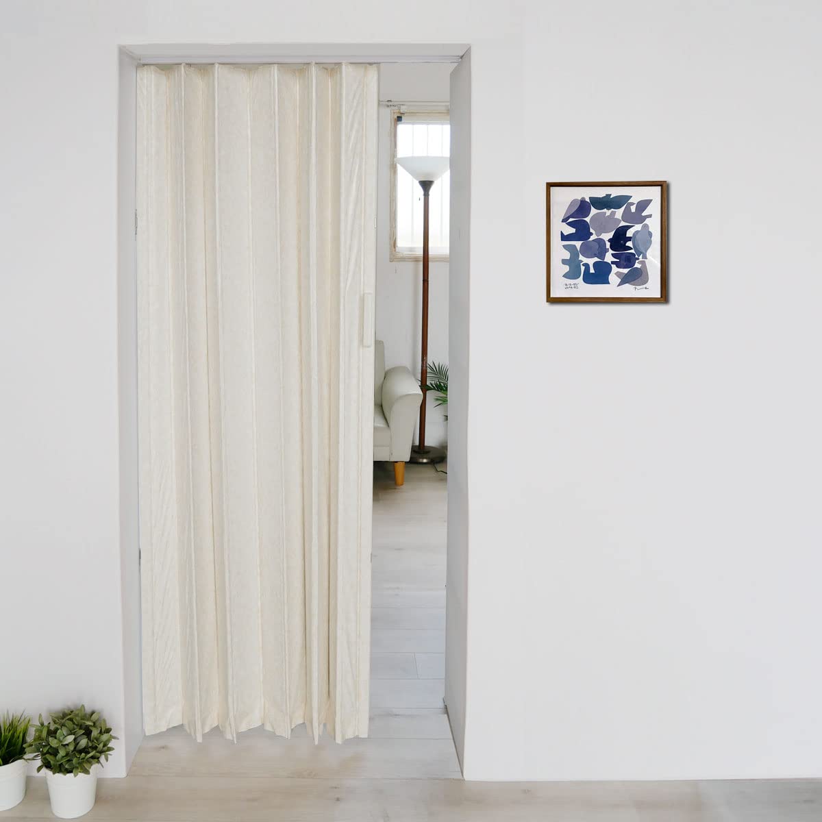 アコ―ディオンドア―(複式）幅100センチ*173丈