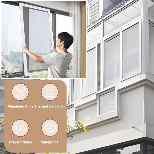 Ventana de aluminio para eliminar humedad en baños y sótanos 4