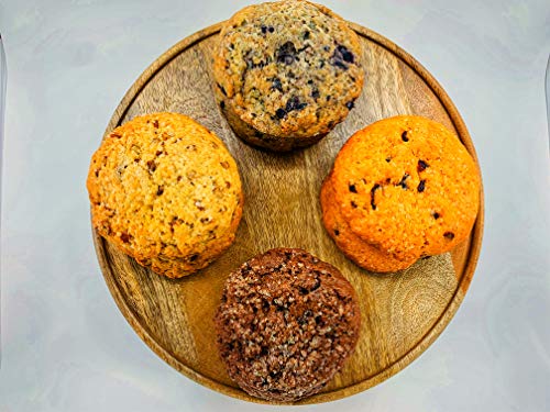 The Baking Institute\'s Gourmet Fresh Baked Jumbo Scones with Real Butter - 4 oz - 8 Pack - Individually Wrapped Desserts in Assorted Flavors - Thumbnail 7