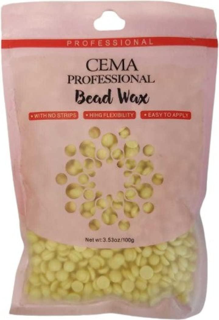 CEMA Professional Bead Wax, 100g, No Strips, High Flexibility, Hair Removal Wax, For Full Body, Easy to Apply-image-37