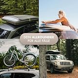 Naturbummler Abschließbarer Spanngurt [4 m] – sicherer Zurrgurt mit eingearbeitetem Stahlseil, Schloss & Schlüssel – Robustes Befestigungsband für Dachbox, Dachzelt, Motorrad & Fahrrad (Schwarz)