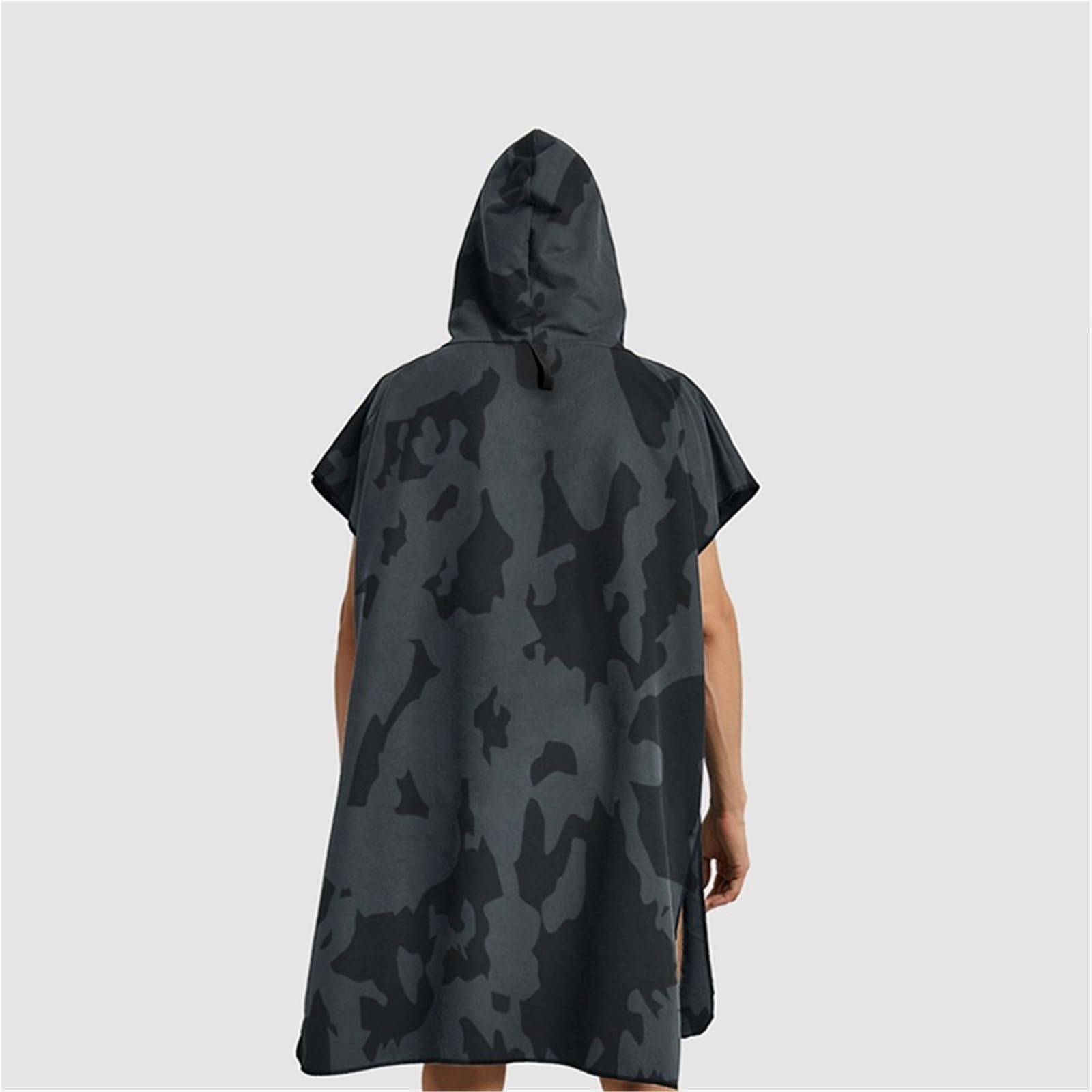 Poncho da surf, asciugamano for sport acquatici, accappatoio con cappuccio, coperta spiaggia, telo bagno, muta, poncho for adulti Poncho da Spiaggia(Pink)
