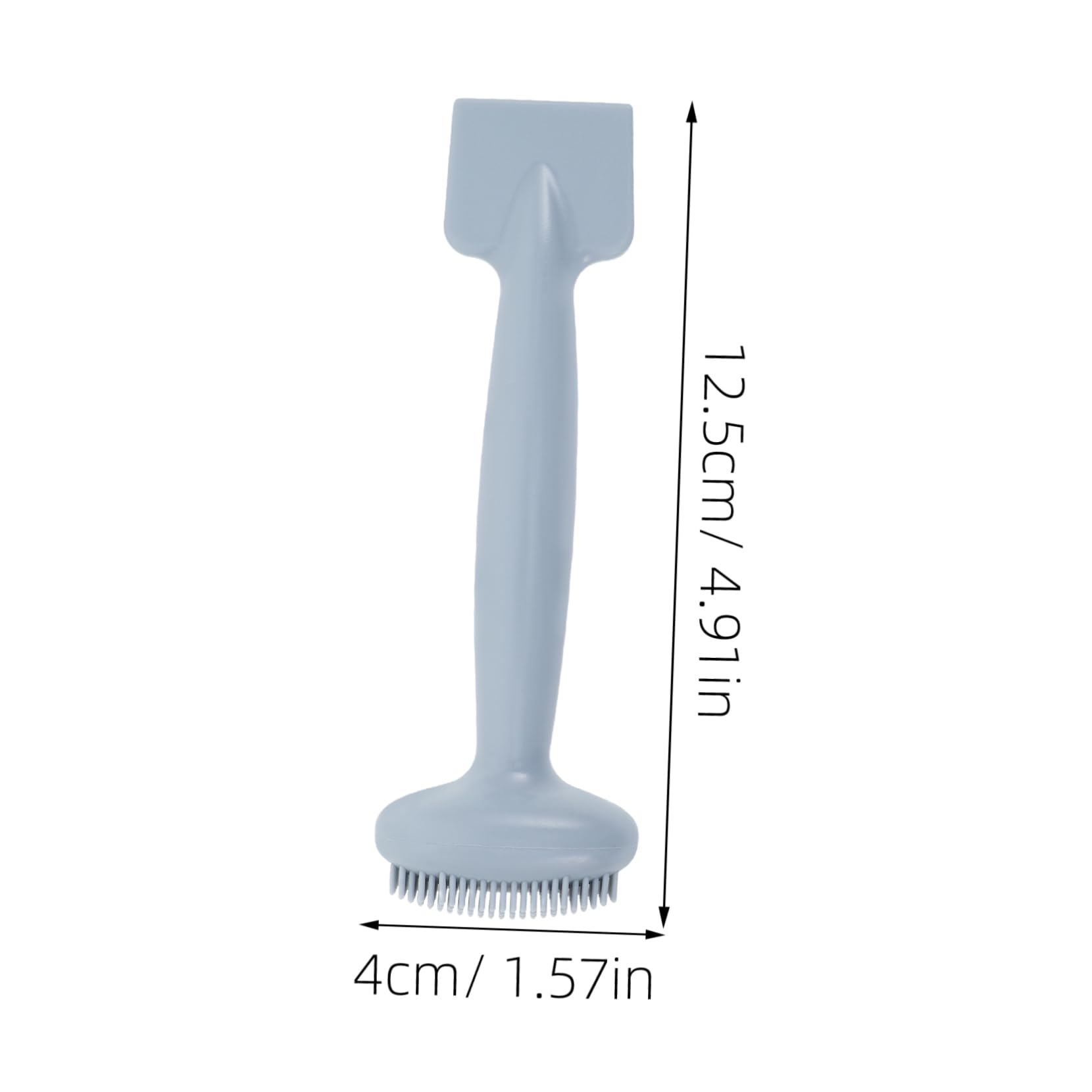 FOYTOKI Silicone Mask Brush Dual Heads Face Mask Applicator Tool Soft Silicon Brush