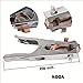 Bolsen 2pcs 300A/500A/800A Earth Ground Cable Clip Clamp Welding Manual Welder Electrode Holder Welding Processing Ground Clamp Professional Tools (800A)