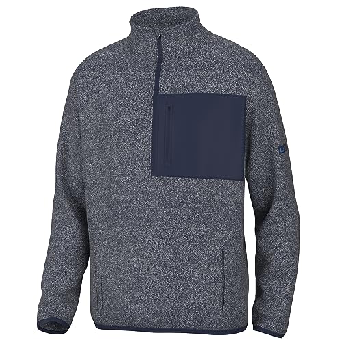 HUK Men's Alaska Fleece Pullover, Performance Fishing Jacket