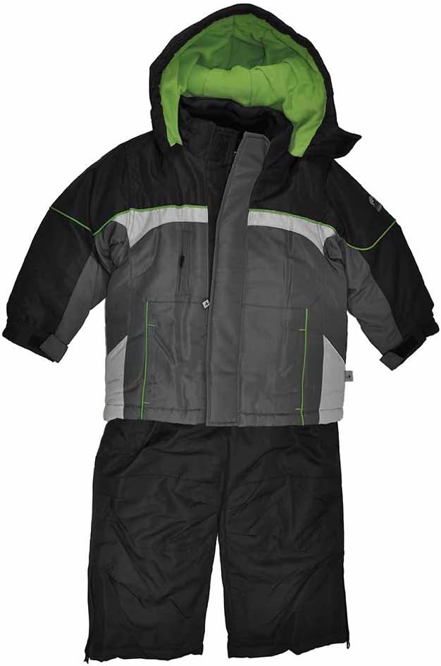 Rothschild Boys Black Red & White 2pc Snowsuit