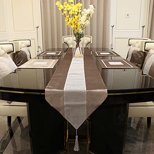 LIUJIU Vlies Tischband Tischläufer Flower Vlies Hochzeit Kommunion,32x210cm Cover