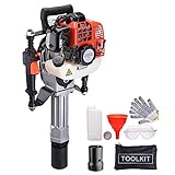 Yescom 1300W 2 Stroke T Post Driver 51.7CC Gas Powered Portable Fence Pile Hammer