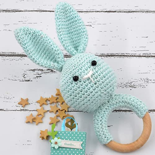 Image of Love Crochet Art Cloth Rattle Soft Toy for Infant Kids & Babies (0+ Years)