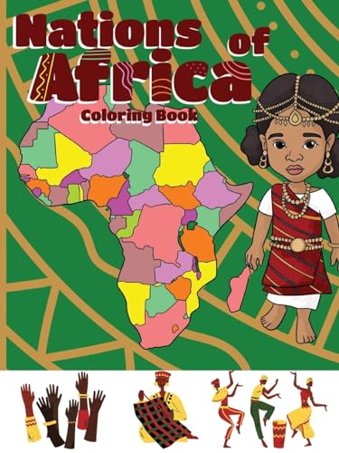 NATIONS OF AFRICA COLORING BOOK