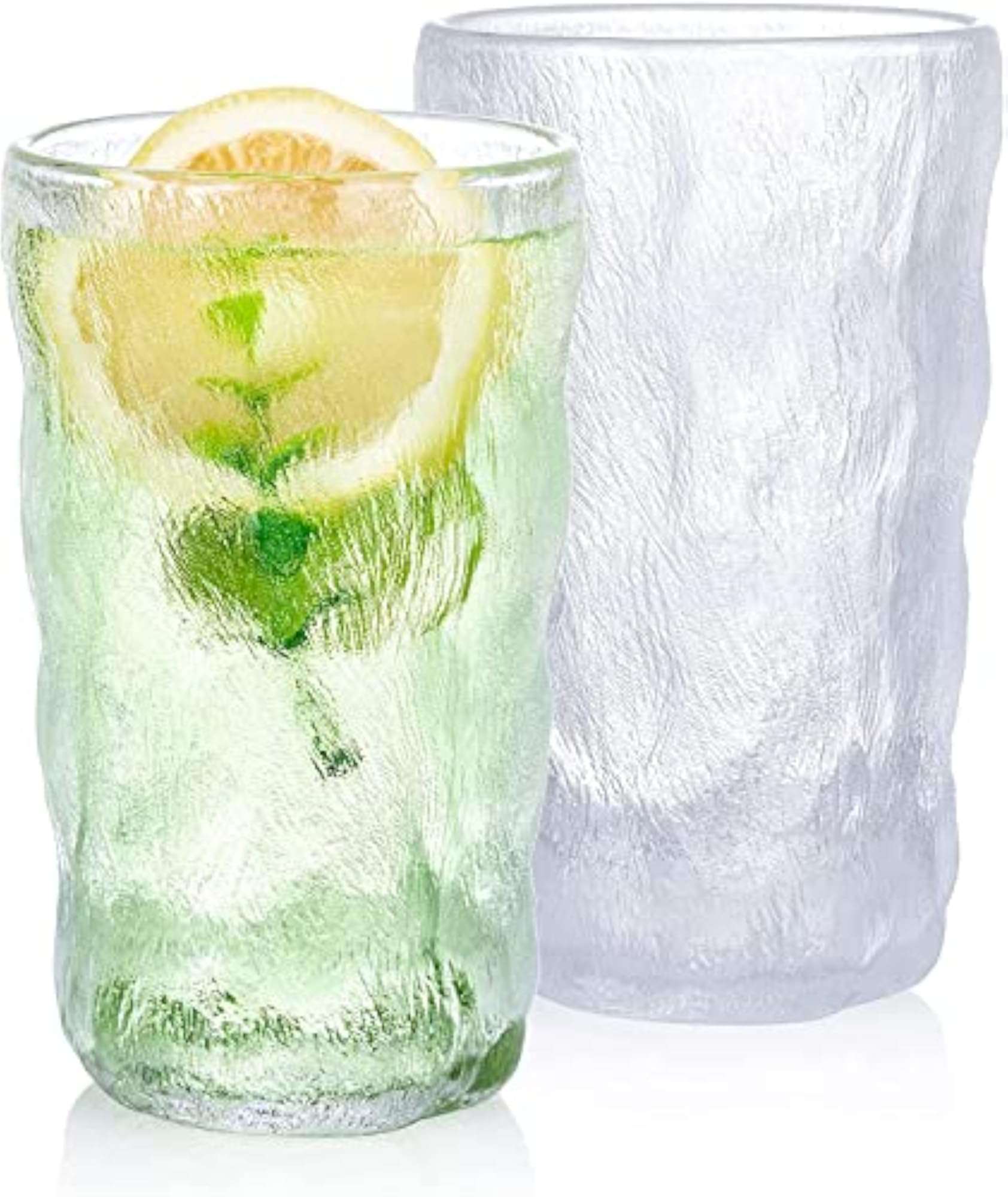 Frosted Texture Whiskey Glasses Pack of 6