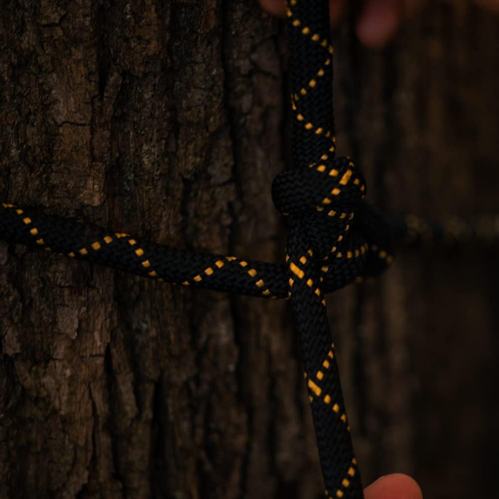 Rivers Edge® 30’ Safety Rope, 30' Long Weather-Resistant Rope, Treestand Safety, Heavy-Duty Locking Carabiner, 300 lb. Capacity, RE787