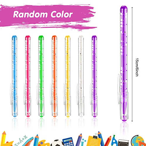 Leelosp 60 Pcs Maze Pen Puzzle Novelty Ballpoint Pen Fidget Pens with Ball Maze Inside for Stress Relief Gift Office Stationery Birthday Party Supply, 8 Colors - Image 2