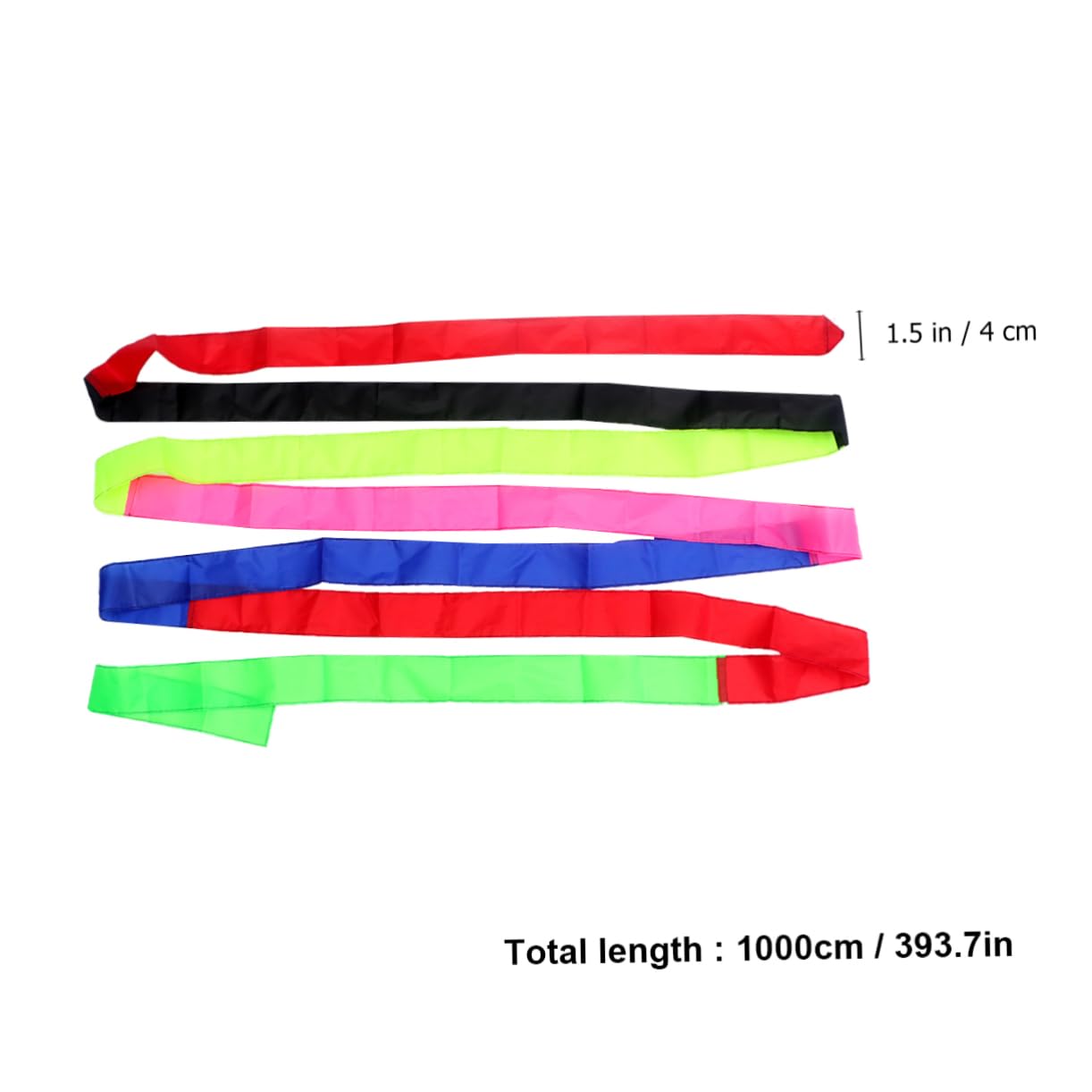 NAMOARLY 10m Colorblock Tail Streamer Kite Tail DIY Kit Rainbow Twirler for Outdoor Fun
