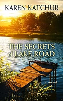 Hardcover The Secrets of Lake Road [Large Print] Book