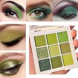 9 Colors Eyeshadow Palette, 24 Hours Long Lasting Wterproof High Pigment Eyeshadow Palette, Ultra-Bl