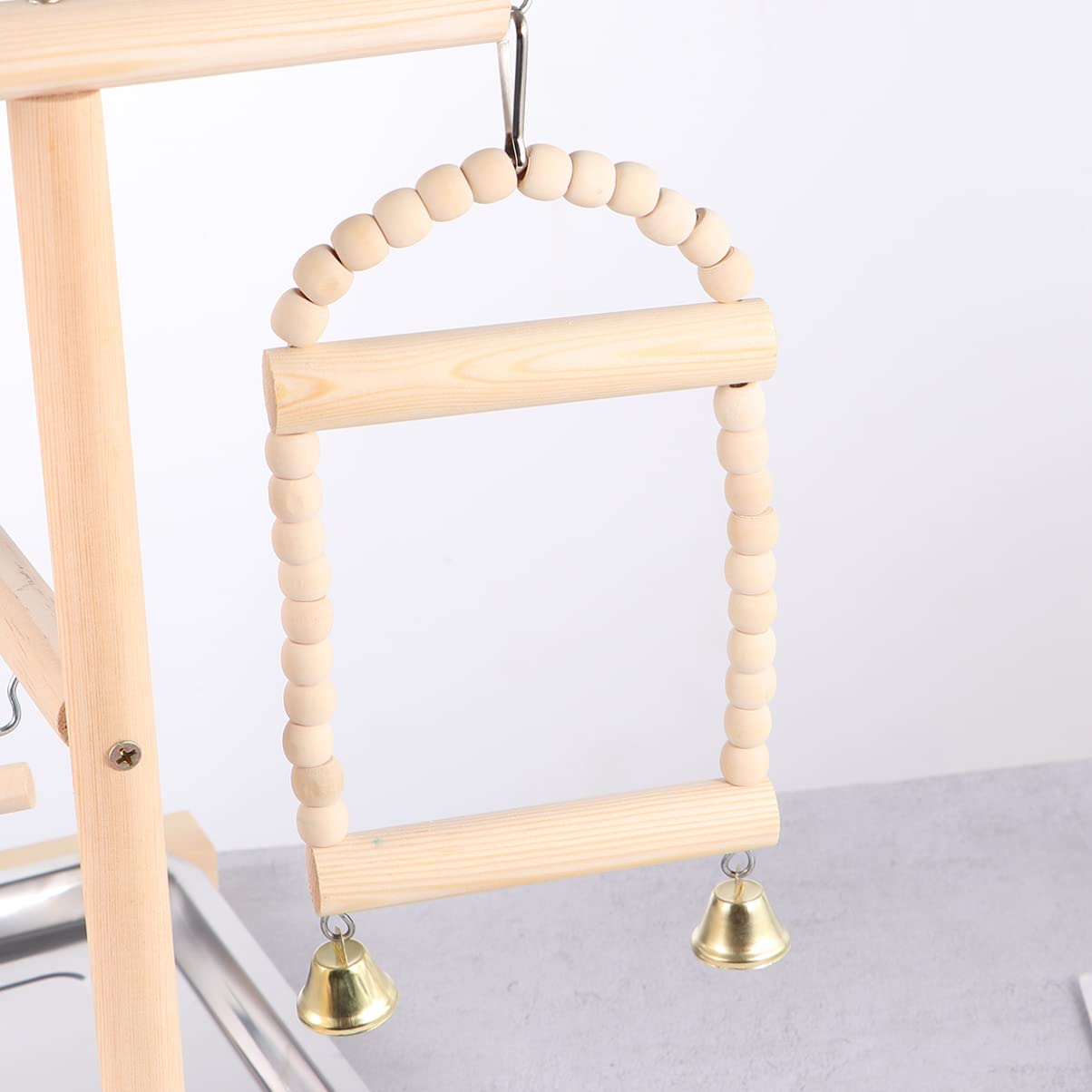 1 per Pappagalli per Uccelli per Sviluppare Abilità e Promuovere Attività Adatta per Pappagalli Calopsite e Altri Uccelli Colore Casuale