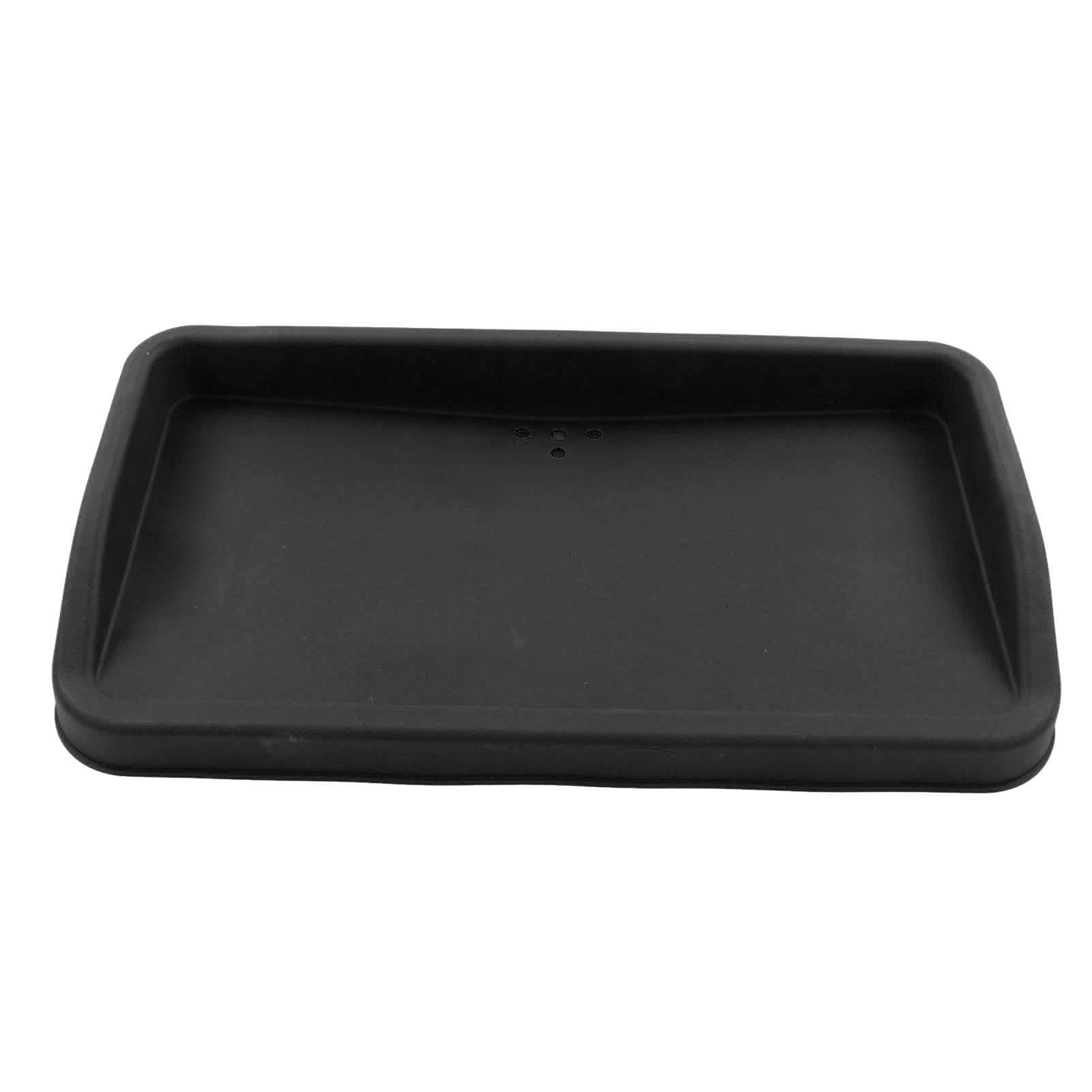 Caja para Pelotas de Golf, Contenedor de Pelotas de Golf de Silicona de Goma, Caja de Almacenamiento para Pelotas de Golf, Bandeja para Organizar Pelotas de Golf, Suministros de Golf Pelota de(Negro)