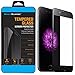 MagicGuardz®, Made for Apple 5.5" iPhone 6 Plus and iPhone 6S Plus, 3D Full Cover Tempered Glass Carbon Fiber Screen Protector (Black)