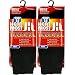 USBingoshop 2 Pairs Mens Heat Thick Insulated Extreme Boot Winter Thermal Socks 10-13