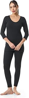 Bodyband Women Thermal Set for Winter Premium Thermal Wear for Women Set Full Sleeves Top & Leggings Combo Soft, Skin-Frie... Price In India