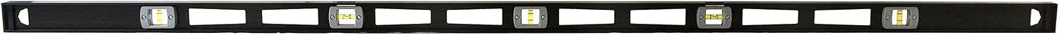 Johnson Level & Tool 3878 Magnetic Professional Aluminum Level, 78", Black, 1 Level