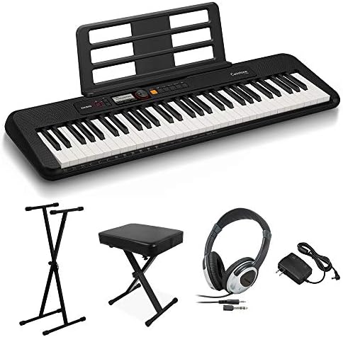 Amazon | CASIO CT-S200 BK スタンド・ヘッドホンセット 61鍵盤 