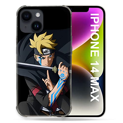 Coque iPhone 14 Plus Boruto Tatouage - Protection Manga 6.7 pouces
