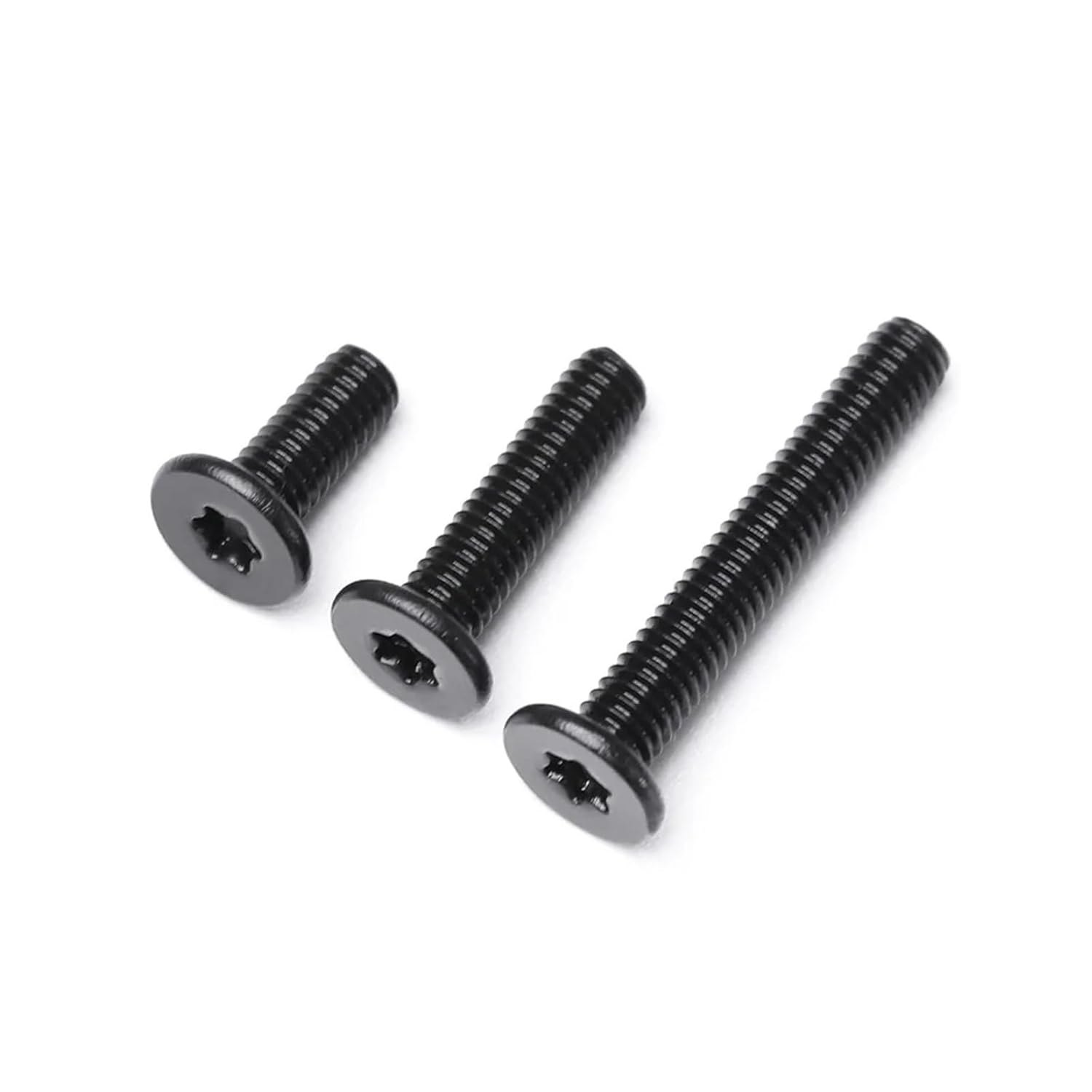 5/50Pcs CM M2 M2.5 M3 M4 M5 M6 Black 304 A2-70 Stainless Steel Six-Lobe Ultra Thin Super Flat Wafer Torx Head Screw Digital Bolt(50Pcs M2x8mm)