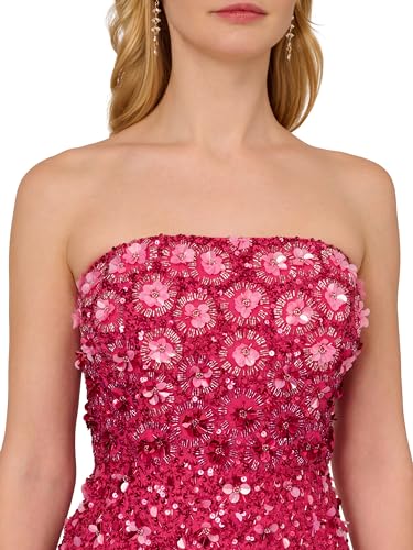 Image of Adrianna Papell Women's Beaded Strapless Gown