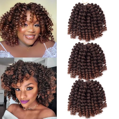 Crochet Braids Hair 2X Ringlet Wand Curl 3Packs...