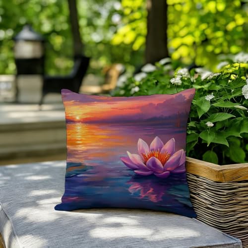 Housse de coussin imperméable 55x55 cm pour sublimer votre salon de jardin - 7